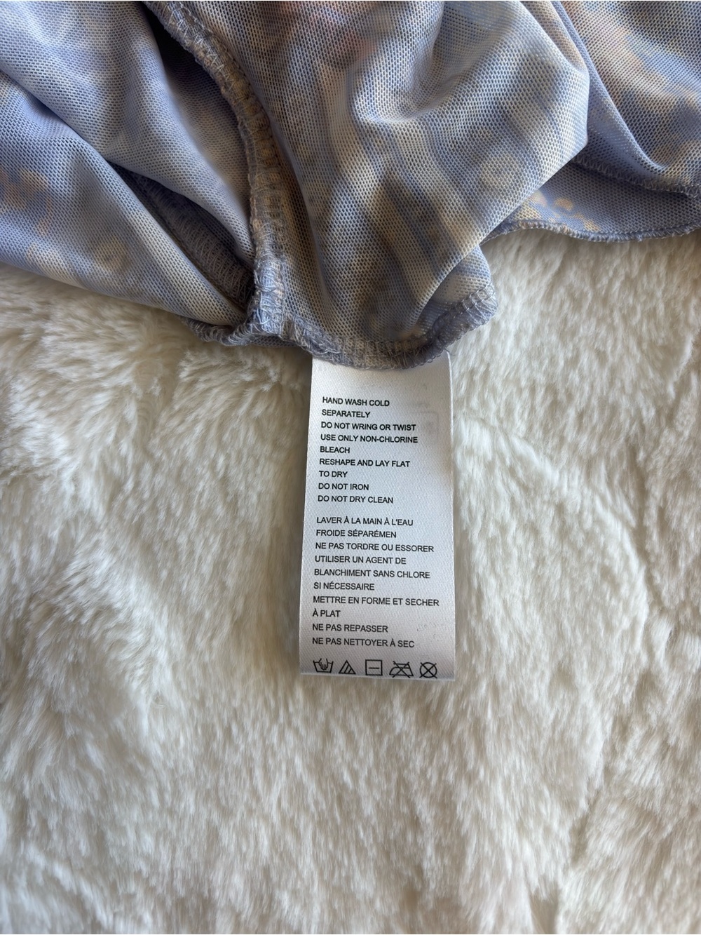 Urban Outfitters Kimchi Blue Sybil Witchy Mesh Top Size Medium NEW Fairy Sheer - Picture 10 of 13